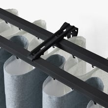 Orion S-Fold Curtain Double Brackets (Set of 3)